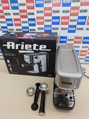 Cafetera de metal 15 bares,130W, 1,1L Ariete 1380